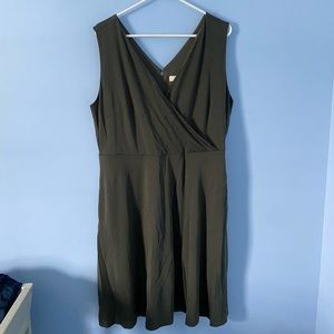 Olive Green dress from Loft